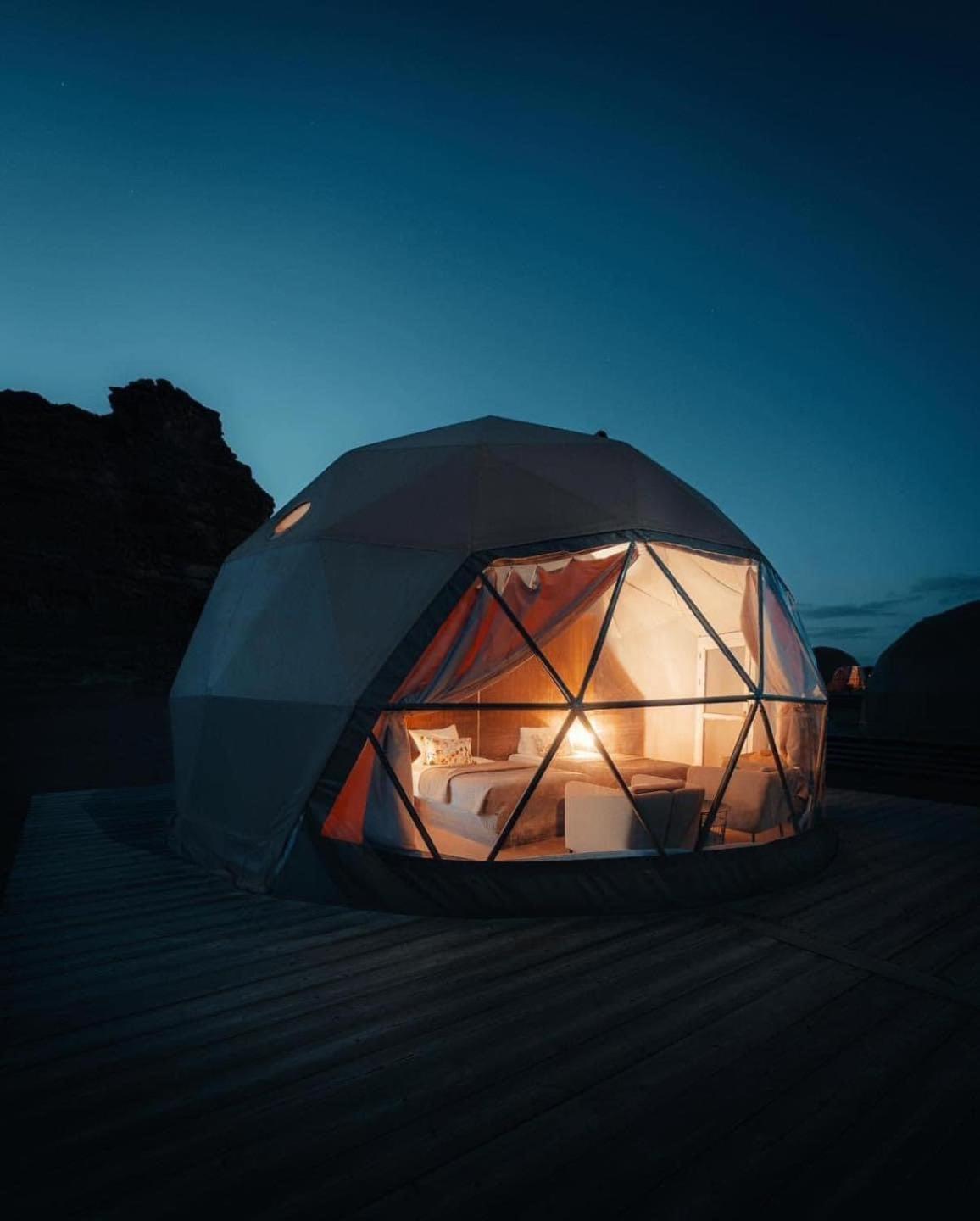 Tamim Luxury Wadi Rum Camp Exteriör bild